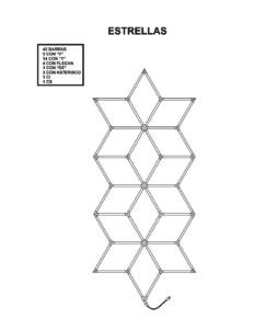 Mixed 3 Estrellas 6 Picos - Imagen 4